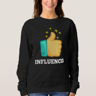 Sweatshirt Créateur de contenu Influencer Spécialiste des méd