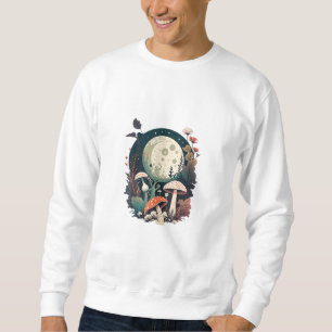 Sweatshirt Création de champignon Aesthetic Goblincore et Cot