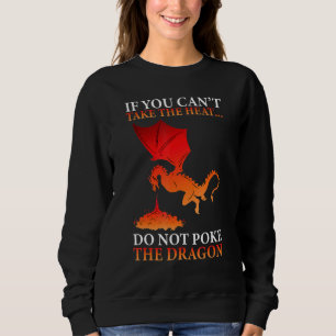 Sweatshirt Créature mythique volante cracheuse de flammes dra