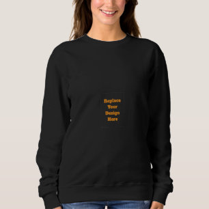 Sweatshirt Créez votre propre blanc