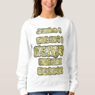 Sweatshirt Créez votre propre style traditionnel Matata Grey