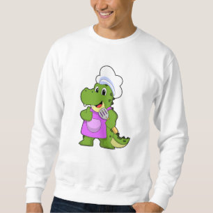 Sweatshirt Crocodile comme faire cuire avec de la spatule