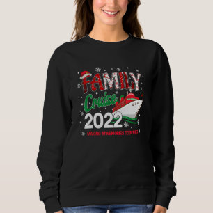 Sweatshirt Croisière de Noël en famille assortie 2022 Croisiè