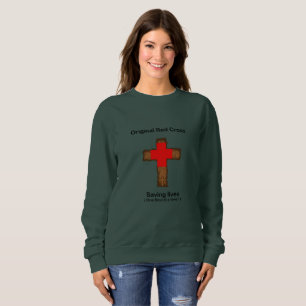 Sweatshirt Croix-Rouge originale (sweatshirt de dames)