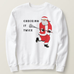 Sweatshirt Crosse Vérification à deux reprises