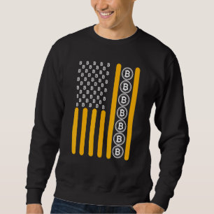 Sweatshirt Crypto Bitcoin Cryptomonnaie Blockchain Hodl Drape