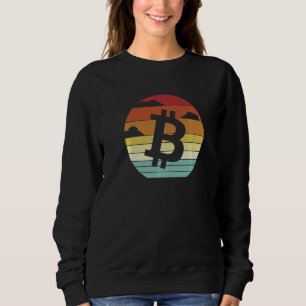 Sweatshirt Crypto Cryptomonnaie Blockchains Bitcoins Mineur B