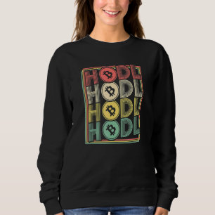 Sweatshirt Cryptomonnaie Hodl Crypto Bitcoin Btc Krypto