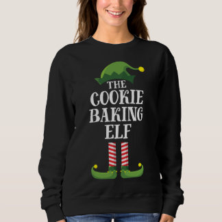 Sweatshirt Cuisine de biscuits Elf Correspondance Famille Gro