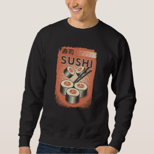 Sweatshirt Cuisine de sushi japonaise parfaite Conception d