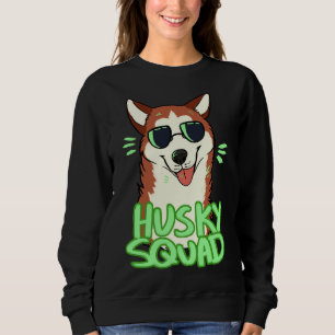 Sweatshirt Cuivre Husky Squad