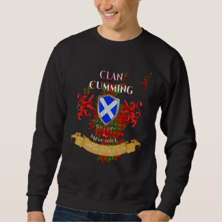 Sweatshirt Cumming Famille Écossaise Clan Moyen Âge Méfait
