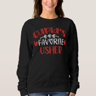 Sweatshirt Cupid S Favori Usher Romance Couples Hommes Femmes