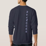 Sweatshirt Custom Brooklyn Nyc New York City<br><div class="desc">Sweatshirt Custom Brooklyn Nyc New York City Basic Classic Navy Blue Sweatshirt.</div>