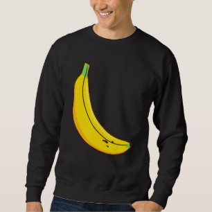 Sweatshirt Cute banane Fruit Halloween Costume Banane Vegan L