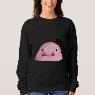 Sweatshirt Cute BLOB Poisson L Amour Blobfish Cute Blobfish