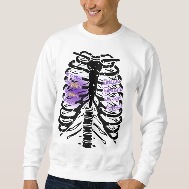 Sweatshirt Cute Bones collection (Devant)