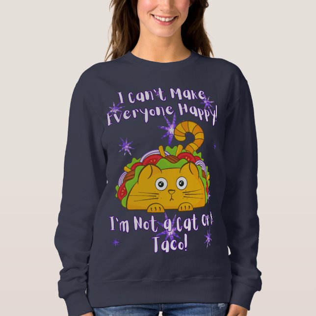 Sweatshirt Cute chat (Devant)