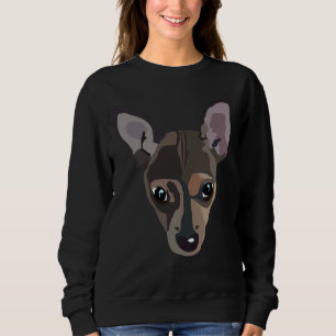 Sweatshirt Cute Chihuahua Vector Art Parfait Pour Un Chihuahu