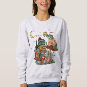 Sweatshirt Cute Meilleure grenouilles amies sur la sueur de N