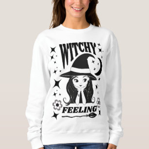 Sweatshirt Cute sorcière Witchy Feing drôle Halloween