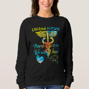 Sweatshirt Cute United Nurses March Million Nurse 2022 Soutie
