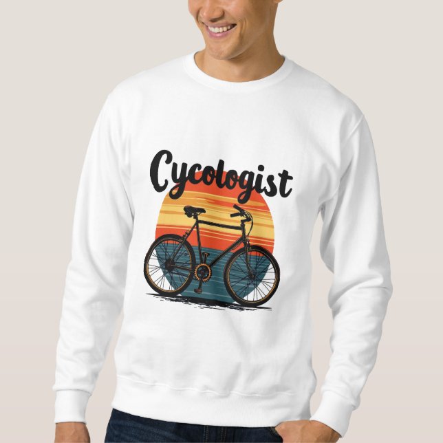 Sweatshirt Cycologiste : Energetic Biker Tee - pour le cyclis (Devant)
