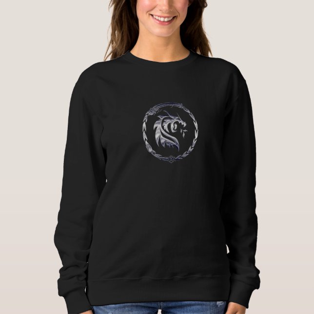 Sweatshirt D20 Tabletop Dungeons Rpg Dice Dragons (Devant)