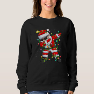 Sweatshirt Dabbing Santa Claus Funny Noël Dab Danse Amour
