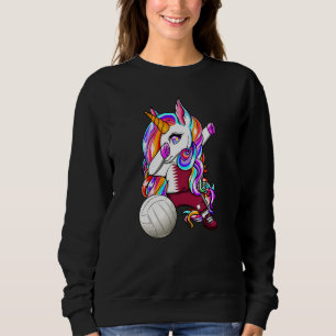Sweatshirt Dabbing Unicorne Qatar volleyball fans Jersey Qata