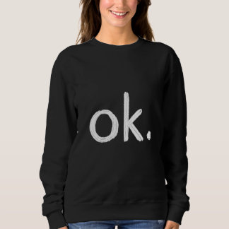 Sweatshirt D'accord.