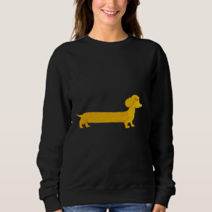 Sweatshirt Dachshund Chien amusant Motif coloré