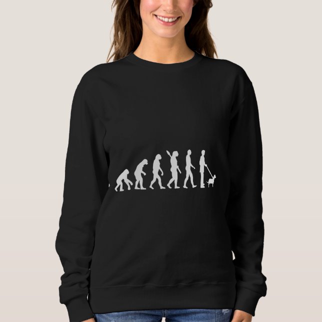 Sweatshirt Dachshund Evolution (Devant)