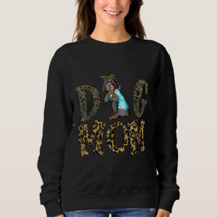 Sweatshirt Dachshund I Love Maman Tattoo Chien Maman Maman Fê