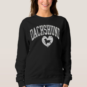 Sweatshirt Dachshund Maman Mama Femmes Weiner Chien Mama Lady