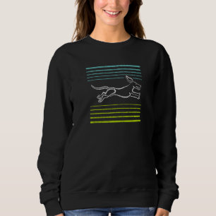 Sweatshirt Dachshund Saucage Chien Courir À Vitesse Fun & Mig