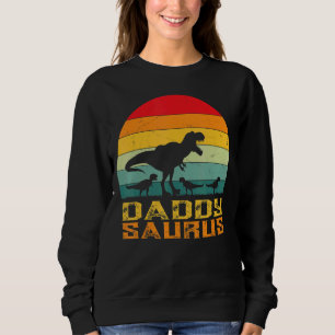 Sweatshirt Daddysaurus Rex Daddy Dinosaur Fête des pères 2022