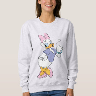 Sweatshirt Daisy Duck envoie un baiser
