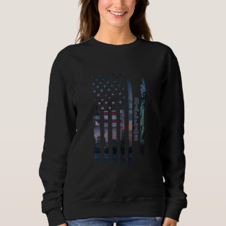 Sweatshirt Dallas Vaporwave Patriotic 80s 90s Vintage Inspire