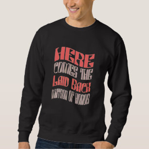 Sweatshirt Dame d'honneur féminine Rétro décontracté assorti