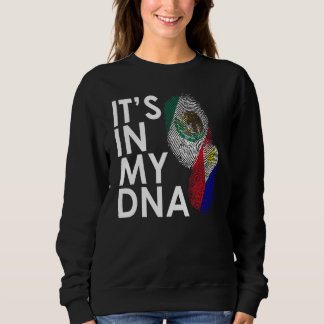 Sweatshirt Dans Mon Adn Moitié Philippin Moitié Mexicain Mexi