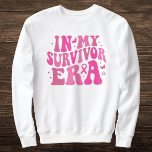 Sweatshirt Dans Mon Époque Survivante Pink Breast Cancer Sens