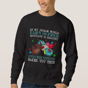 Sweatshirt Dans Mon Rêve World Yarn est libre