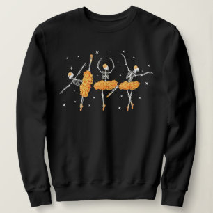 Sweatshirt Danse Skeleton Ballerina Ballet Danse Halloween