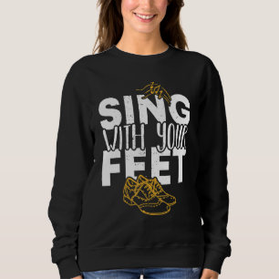 Sweatshirt Danseur à claquettes chantez avec vos pieds Journé