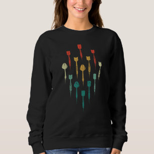 Sweatshirt Darts Missiles Flying Dart Jeu de fléchettes Da