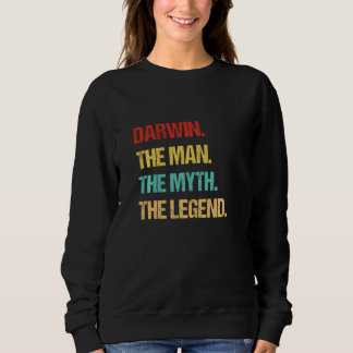 Sweatshirt Darwin L'Homme Le Mythe La Légende