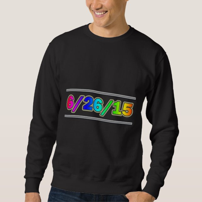 Sweatshirt Date SCOTUS (Devant)