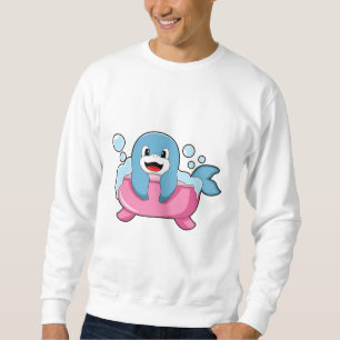 Sweatshirt Dauphin sur baignoire