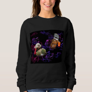 Sweatshirt de base avec l'image non-fumeurs drôle